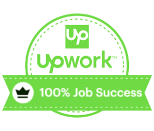 100% job success rate as a freelance osCommerce developer on Upwork